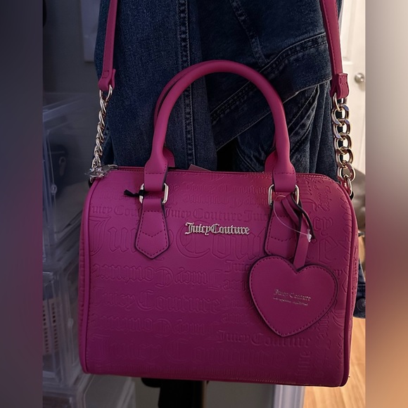 SOLD Juicy Couture Free Love Satchel - Picture 2 of 5